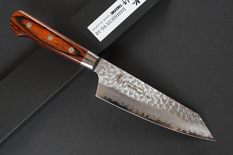 CA001 - Couteau Japonais Kiritsuke Santoku damas 33 couches Sakai Takayuki - Lame de 16cm en acier Vg10