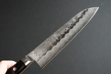 Charger l&#39;image dans la galerie, CH006 - Couteau Japonais Santoku Zenpou  - Lame de 18cm en acier Gingami3