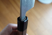 Charger l&#39;image dans la galerie, CK103 - Couteau japonais Santoku damas 33 couches Tosa-kajiya - Lame de 17cm en acier au carbone Aogami