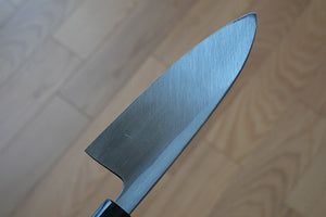 CM102 Couteau Japonais Deba Zenpou pour droitier - Lame de 15cm en acier au carbone Shirogami