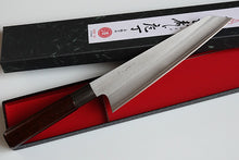 Charger l&#39;image dans la galerie, CM201 - Couteau Japonais Kiristuke Gyuto Misuzu - Lame de 18cm en acier VG10