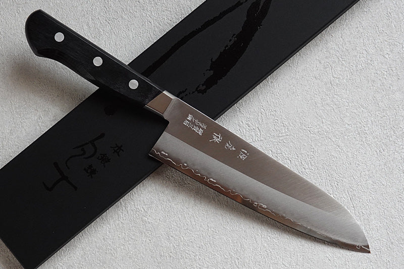 CY103 - Couteau japonais Santoku Minamoto 18cm - Lame en acier sueco