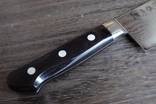 Charger l&#39;image dans la galerie, CY105 - Couteau Japonais Santoku damas 33 couches Minamoto - Lame de 18cm en acier Vg10