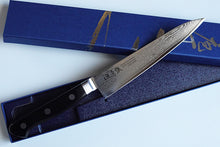 Charger l&#39;image dans la galerie, CY108 - Couteau Japonais Petty damas 33 couches Minamoto - Lame de 15cm en acier Vg10