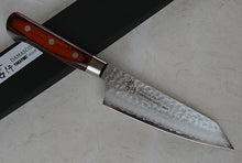 Charger l&#39;image dans la galerie, CA001 - Couteau Japonais Kiritsuke Santoku damas 33 couches Sakai Takayuki - Lame de 16cm en acier Vg10