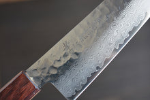 Charger l&#39;image dans la galerie, CA004 - Couteau Japonais Wa-Gyuto damas 33 couches Sakai Takayuki - Lame de 21cm en acier Vg10