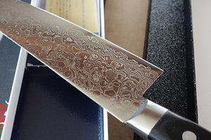 CA007 - Couteau Japonais Santoku damas 33 couches Sakai Takayuki - Lame de 17cm en acier AUS10