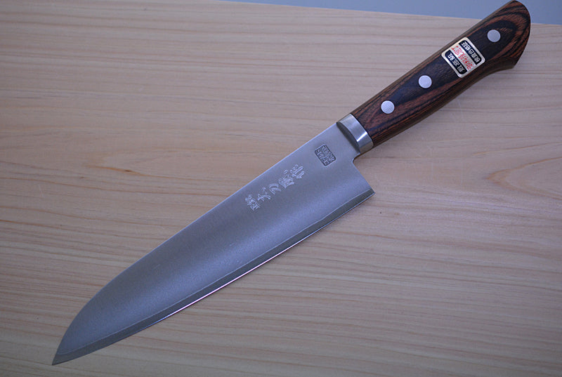 CF001 - Couteau Japonais Chef/Gyuto Futawa - Lame de 18cm en acier Vg5