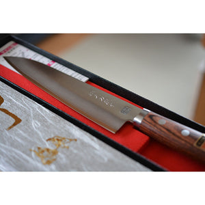 CF001 - Couteau Japonais Chef/Gyuto Futawa - Lame de 18cm en acier Vg5