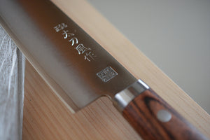 CF002 - Couteau Japonais Usuba Futawa - Lame de 16.5cm en acier Vg5