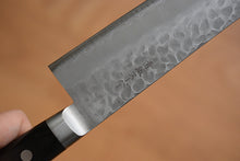 Charger l&#39;image dans la galerie, CH005 - Couteau Japonais Chef Gyuto Zenpou martelé  - Lame de 21cm en acier au carbone Aogami Super