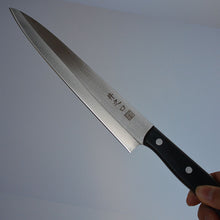 Charger l&#39;image dans la galerie, CI109 - Couteau Japonais Yanagiba Inoguchi pour les gauchers - Lame de 21cm en acier molybdène
