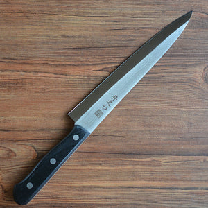 CI109 - Couteau Japonais Yanagiba Inoguchi pour les gauchers - Lame de 21cm en acier molybdène