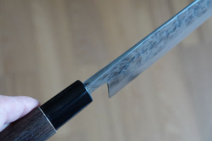 CK002 - Couteau Japonais Santoku Kawamura - Lame de 16cm en acier au carbone Shirogami