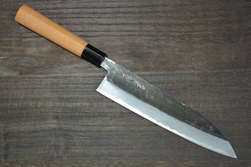 CK102 - Couteau japonais Gyuto noir Tosa-kajiya - Lame de 21cm en acier au carbone Aogami