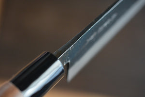 CK102 - Couteau japonais Gyuto noir Tosa-kajiya - Lame de 21cm en acier au carbone Aogami
