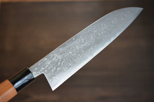 CK103 - Couteau japonais Gyuto damas 33 couches Tosa-kajiya - Lame de 21cm en acier au carbone Aogami