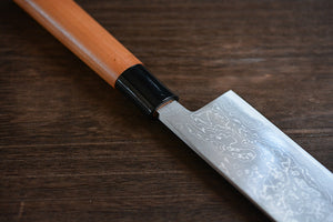 CK103 - Couteau japonais Gyuto damas 33 couches Tosa-kajiya - Lame de 21cm en acier au carbone Aogami