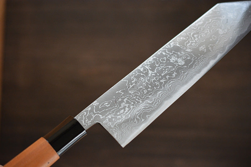 CH008- Couteau Japonais Santoku damas 33 couches Zenpou - Lame de 18cm en  acier AUS10