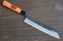 Charger l&#39;image dans la galerie, CK107 - Couteau japonais Kiritsuke noir Tosa-kajiya - Lame de 21cm en acier au carbone Aogami
