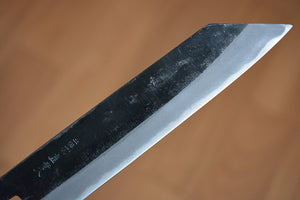 CK109 - Couteau japonais Kiritsuke Gyuto noir Tosa-kajiya - Lame de 21cm en acier au carbone Aogami