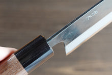 Charger l&#39;image dans la galerie, CM004 - Couteau japonais Nakiri noir Muneishi - Lame de 16.5cm en acier au carbone Aogami