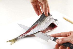 CS016 Couteau Japonais Slicer Sekimagoroku - Lame de 16.5cm en acier molybdène
