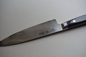 CS101 - Couteau Japonais Gyuto/Chef damas 33 couches Saiun - Lame de 20cm en acier Vg10