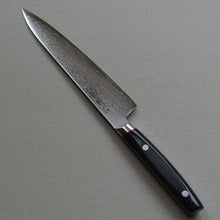 Charger l&#39;image dans la galerie, CS104 - Couteau Japonais Petit damas 33 couches Saiun - Lame de 15cm en acier Vg10