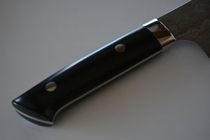 CS202 - Couteau Japonais Santoku damas 33 couches migaki Saji - Lame de 18cm en acier Vg10