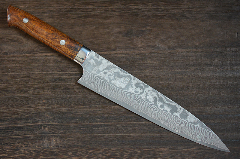 CS203 - Couteau Japonais Gyuto damas 33 couches Saji - Lame de 21cm en acier Vg10