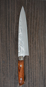 CS203 - Couteau Japonais Gyuto damas 33 couches Saji - Lame de 21cm en acier Vg10