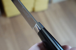 CS205 - Couteau Japonais Gyuto damas 33 couches migaki Saji - Lame de 21cm en acier Vg10