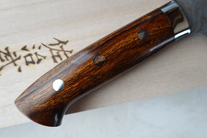 CS206 - Couteau Japonais Gyuto damas 33 couches Saji - Lame de 21cm en acier R2