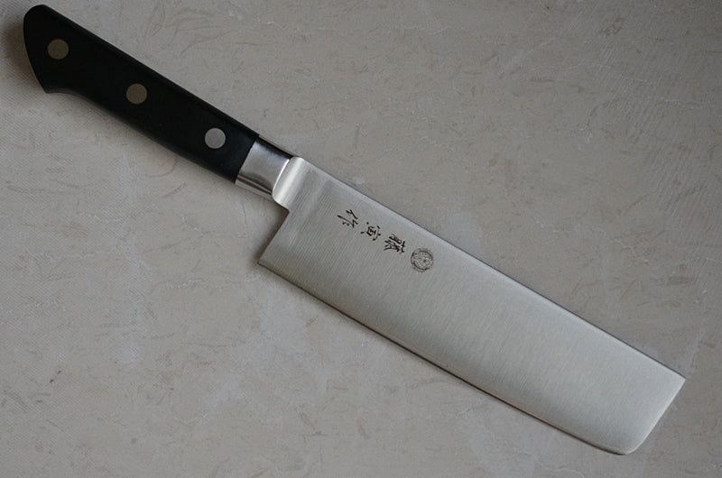 CT004 Couteau Japonais Nakiri Tojiro Fujitora - Lame de 16.5cm en acier Cobalt