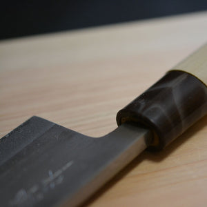 CT008 Couteau Japonais Deba pour droitier Tojiro - Lame de 15cm en acier au carbone Shirogami