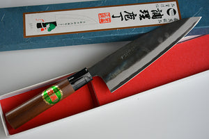 CT201 - Couteau Japonais Funayuki Tadayosh  - Lame de 16.5cm en acier au carbone Aogami no.1