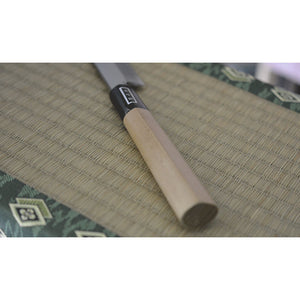 CY205 - Couteau Japonais Yanagiba Pour droitier Zen pou - Lame de 24cm en acier au carbone Shirogami