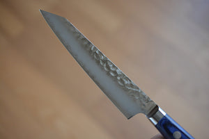 CY216- Couteau Japonais Kiritsuke Petit martellé Zen-Pou - Lame de 14cm en acier AUS10