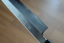 Charger l&#39;image dans la galerie, CY217 Couteau Japonais Yanagiba Zenpou pour droitier - Lame de 23cm en acier au carbone Shirogami2