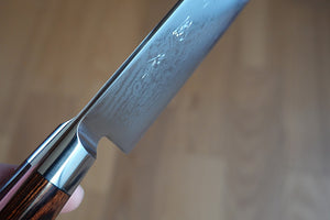 CY219 - Couteau Japonais chef's Gyuto damas 33 couches Zen-Pou- Lame de 21.5cm en acier Vg10