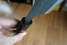 Charger l&#39;image dans la galerie, CY301 - Couteau Japonais Santoku Yamamoto noir  - Lame de 16.5cm en acier au carbone Aogami Super