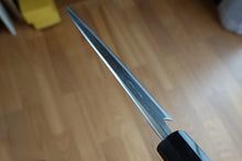 Charger l&#39;image dans la galerie, CY303 Couteau Japonais Gyuto Yamamoto noir  - Lame de 18cm en acier au carbone Aogami Super